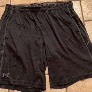 Under Armour Men's Dark Gray Athletic Shorts